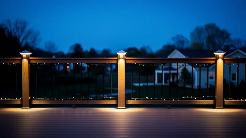 Deck Lighting & Railing Installation service in St. Joseph, MO